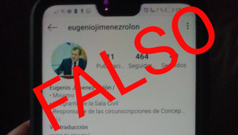 El ministro Eugenio Jiménez Rolón reporta cuentas falsas en Instagram y Twitter 