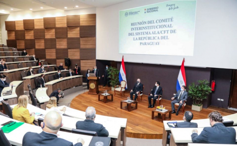 La actividad se desarrolló en la Sala de Convenciones del Instituto del Banco Central del Paraguay.