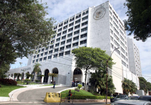 Palacio de Justicia de Asunción, sede del seminario sobre “Feminismos, Género, Mujeres y Sistema Judicial Paraguayo. Más Allá de la Retórica”.