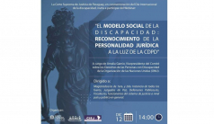 Experta internacional expondrá sobre el modelo social de la discapacidad y su implementación en todos los fueros del sistema de justicia