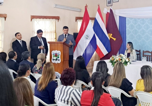 Jornada de trabajo del ministro superintendente Víctor Ríos en Misiones