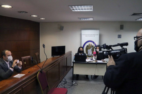 El Secretario General de la Corte Suprema de Justicia, doctor Gonzalo Sosa Nicoli, brindó una charla telemática sobre el “Nuevo Sistema de Registro para Auxiliares de Justicia”.