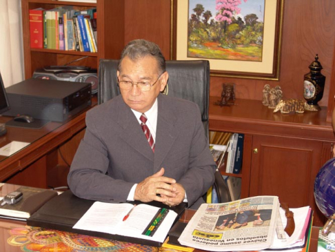 Doctor José Altamirano, ministro de la Corte Suprema de Justica.
