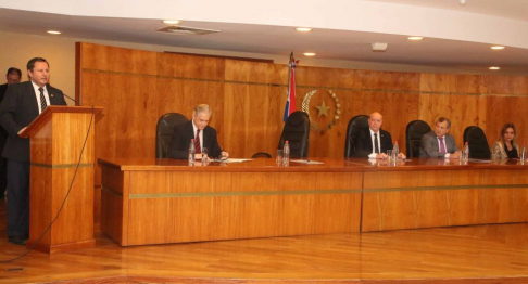 Ministros de la Corte Suprema de Justicia participan de la apertura de la Diplomatura en el “Área Especializada en Niñez y Adolescencia”.