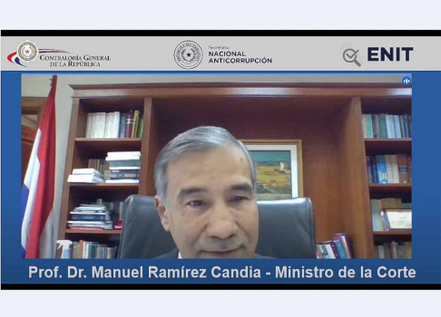Ministro Ramírez Candia presentó medidas de transparencia institucional.