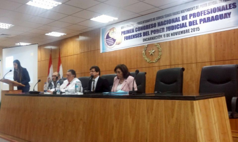 Primer Congreso de Profesionales Forenses del Paraguay.