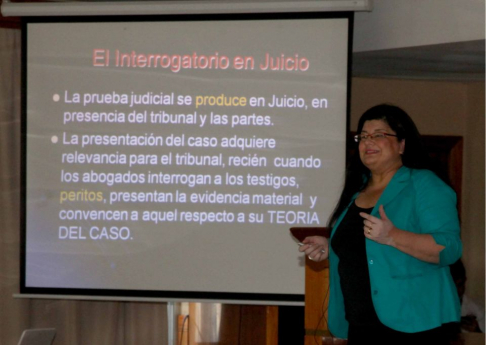 La Asociación de Magistrados Judiciales del Paraguay el ISEHF realizaron el curso teórico práctico en litigación oral.