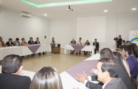 Autoridades judiciales realizaron jornada de trabajo en Santa Rosa del Aguaray.