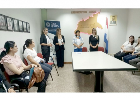 Los ganadores del Concurso de Ingreso y Promoción de Personas del Poder Judicial para la Circunscripción Judicial de Caaguazú y nuevos funcionarios judiciales fueron instruidos sobre sus derechos y obligaciones.