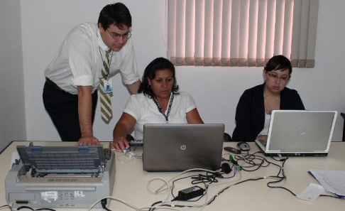 En los juzgados de Concepción se realizan las capacitaciones a funcionarios sobre el sistema Judisoft.