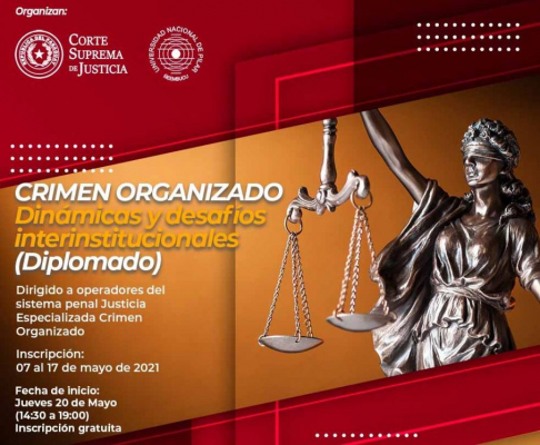 La Corte Suprema juntamente con la Universidad Nacional de Pilar organizan este diplomado.