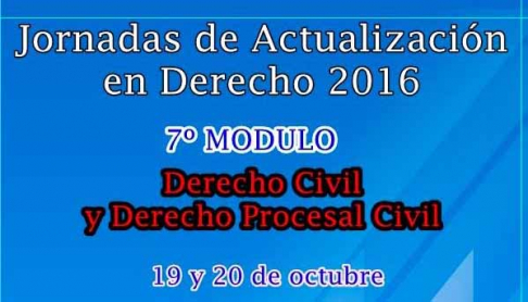 Diplomado en Derecho Civil y Procesal Civil, 7º Módulo.