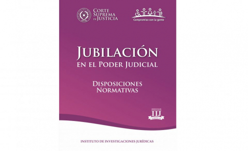 Obra Jubilaciones en el Poder Judicial disponible en la biblioteca virtual.
