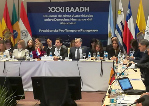 La Dirección de Derechos Humanos, en representación de la Corte Suprema de Justicia, participó de la XXXI Reunión de Altas Autoridades sobre Derechos Humanos y Cancillerías del Mercosur y Estados Asociados (RAADH).