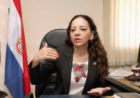 Directora de la DGRP, abogada Lourdes González