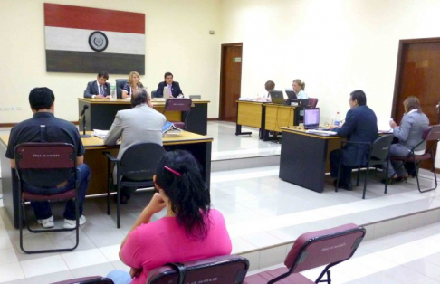 Los juicios orales se desarrollan en la sala ubicada en planta Baja del Palacio de Justicia de Cordillera