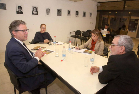 Integrantes de la Mesa para la Seguridad de Periodistas se reunieron con representante de Unesco.