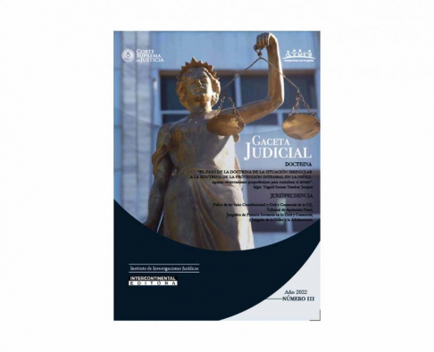 IIJ informa sobre nueva edición de la Revista Gaceta Judicial N° 3.