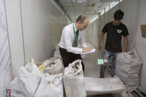 Se entregó un total de 54.824 kilogramos de papel y cartón a interesados en el rubro de reciclado.