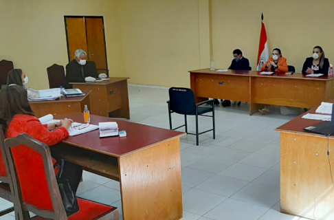 El juicio oral se desarrolló a través de medios telemáticos en el Juzgado de Primera Instancia de San Estanislao, Circunscripción Judicial de San Pedro.