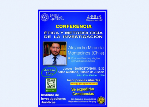Conferencia de IIJ sobre Ética y Metodología de la Investigación