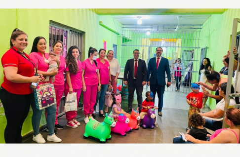 Asistencia médica para hijos de mujeres recluidas en la Penitenciaría Regional de Concepción.