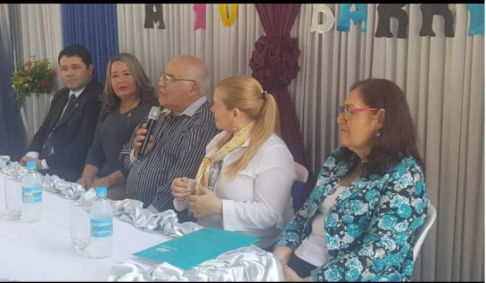 La actividad contó con la presencia del ministro de la Corte Suprema de Justicia (CSJ doctor Sindulfo Blanco, acompañado de la doctora María Teresa González de Daniel.