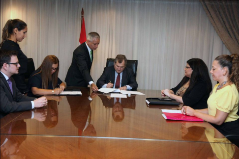 CSJ y Senabico firman acuerdo específico de cooperación.