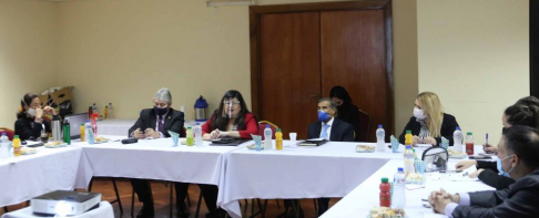 De la reunión participaron los ministros, doctores Carolina Llanes y Manuel Dejesús Ramírez Candia.