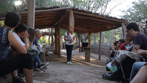 La directora de Derechos Humanos de la Corte Suprema de Justicia, Nury Montiel, participó de la visita a la Comunidad de Amaicha del Valle en la Provincia de Tucumán, Argentina.