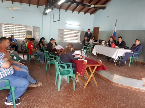 Realizaron juicio oral en Tacumbú