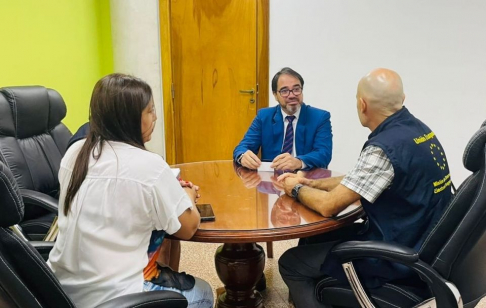 Visita de integrantes de la  Misión de Observación Electoral “Paraguay 2023”  de la Unión Europea.