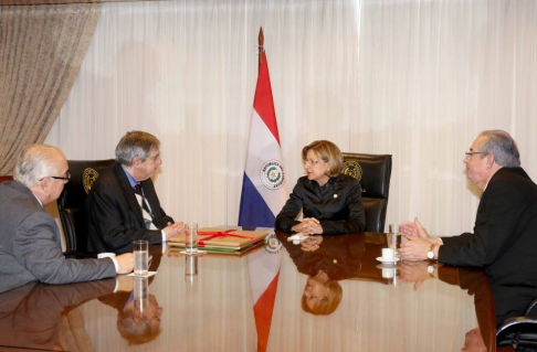 Ministros de la Corte se reunieron con el presidente del Tribunal de Río Grande do Sul, Luiz Silveira.