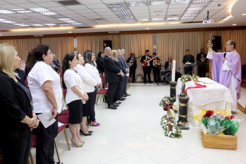 El ministro de la máxima instancia judicial doctor Luis María Benítez Riera estuvo presente en la celebración.