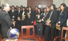 Dr. Altamirano instó a estudiantes de Derecho de Itapúa a capacitarse