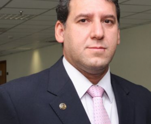 Doctor Blas Cabriza, presidente del Tribunal de Sentencia.