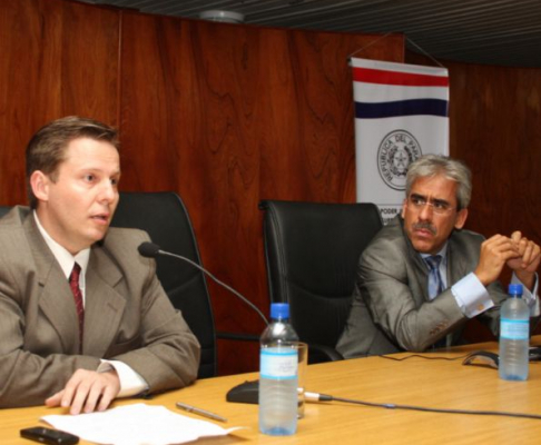 El juez Alberto Martínez Simón resaltó que los tiempos del proceso judicial serán reducidos con la digitalización.