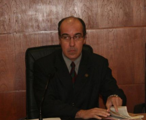 Juez Penal de Garantías, Rúben Darío Riquelme.