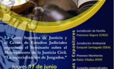 Organizan seminario sobre el Mejoramiento de la Justicia Civil en Paraguay 
