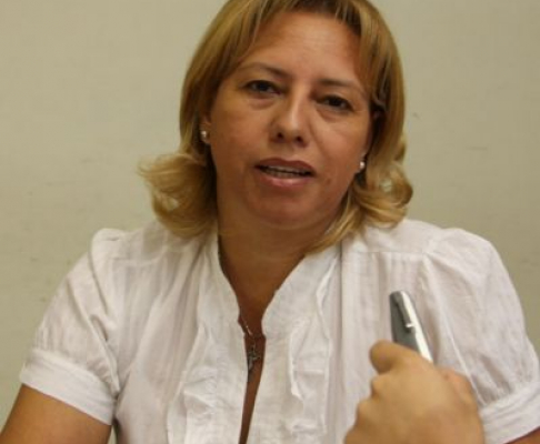 Porfiria Ocholasky, secretaria general del Sindicato de Funcionarios Judiciales del Paraguay (SIFJUPAR).