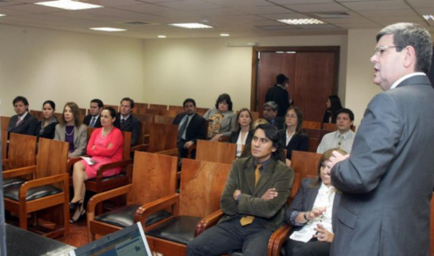 El seminario internacional sobre “Expedientes electrónicos en la Justicia federal de Brasil” que se desarrolló en la sede judicial de Asunción