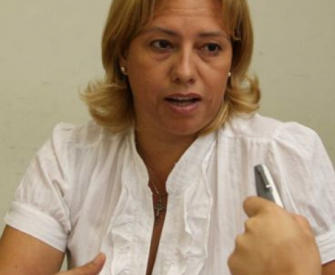 La secretaria del Sindicato de Funcionarios Judiciales del Paraguay (Sifjupar), Porfiria Ocholaski