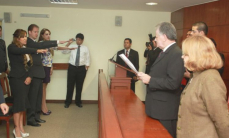 Ministro Núñez instó a jueces, fiscales y defensores públicos a actuar con honestidad para honrar a la Justicia