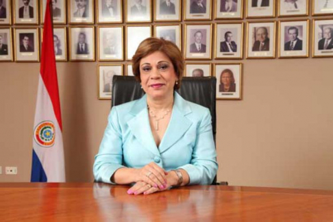Ministra de la Corte Suprema de Justicia, doctora Gladys Bareiro de Módica