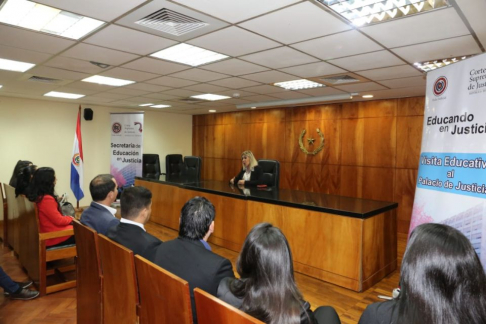 La jueza de Sentencia Gloria Hermosa expresó sobre algunas diferencias en los procedimientos en el sistema penal.