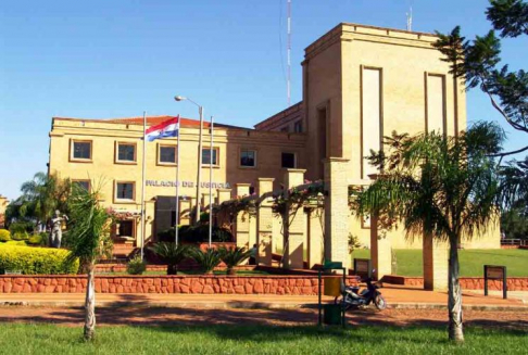 Fachada del Palacio de Justicia de Misiones.