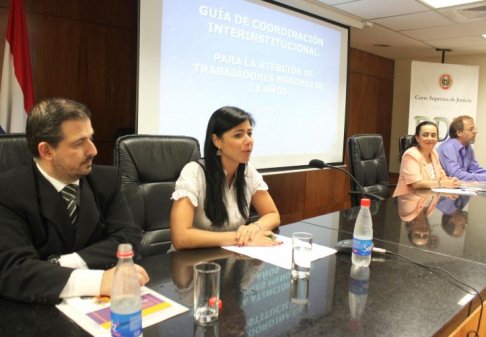 El taller sobre “Erradicación del Trabajo Infantil y el compromiso de la Justicia paraguaya” se realizó en la sede judicial de Asunción