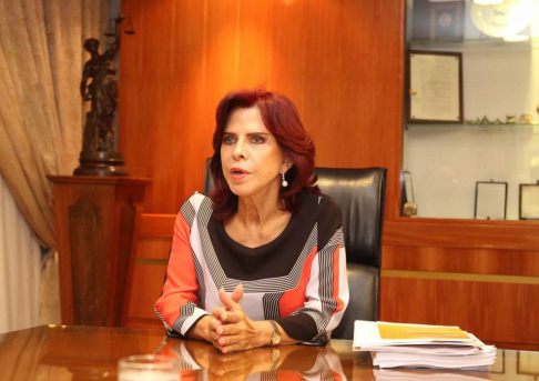 La Ministra Miryam Peña fue designada por la Corte Suprema de Justicia para conformar la Sala Penal