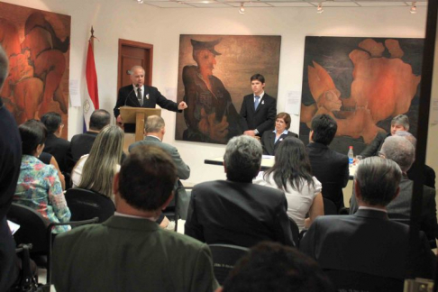 El ministro Luis María Benítez Riera participó del acto de conmemoración de los 20 años del hallazgo de los documentos.