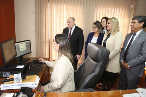Habilitaron Sistema de Mesa de Entrada en Línea y Expediente Judicial Electrónico en Alto Paraná